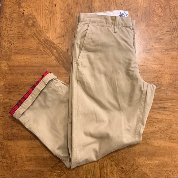 Eddie Bauer | Pants | Eddie Bauer Size 33 X 3 Classic Fit Flannel Lined ...